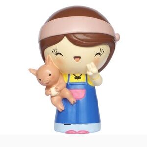 Adorable Blue and Pink Kids Toy Figure